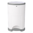 Dekor Mini HandsFree Diaper Pail White