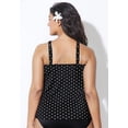 thumbnail image 2 of Swimsuits for All Women's High Neck Tankini Top, 2 of 3