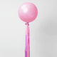 thumbnail image 2 of Globos Gigantes Esféricos 3 Numero 24 Globos Payaso Rosa Pastel, 2 of 3
