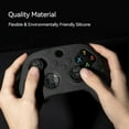 thumbnail image 3 of Juego de empuñaduras para mando, silicona antideslizante para Xbox Series X/S con 2 tapas para los pulgares, 3 of 7