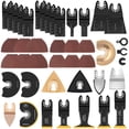thumbnail image 1 of Sharp Oscillating Saw Blades Set - Fast Cutting Blades for Wood  Plastic  and Metal, 1 of 10