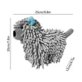 thumbnail image 2 of Huzdenx Cute Little Dog Doll Hanging Hand Towel, Soft Chenille Absorbent Decorative Hand Drying Towel for Bathroom Kitchen Home Decor, 2 of 4