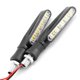 thumbnail image 4 of 2 PCS Universal Orange Led Motorcycle Turn Signal 12v Ip68 Waterproof Sequential Amber 2, 4 of 5
