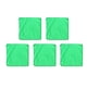 thumbnail image 4 of Paño de limpieza de toalla de microfibra ultra fina de 5 piezas para limpiar la suciedad de la cocina (verde oscuro), 4 of 5