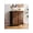 Brown, variant on XX Dresser For Bedroom, Dressers & Chests Of Drawers Dresser Organizer, Wood Top Table Furniture With 8 Fabric Storage Tower Unit, Chest Of Drawers For Closet, Living Room, Hallway, Porch