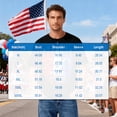 thumbnail image 4 of Men's USA 250th Anniversary Shirt 1776 American Flag Graphic Short Sleeve Crew Neck Tee, 4 of 5