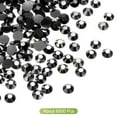 thumbnail image 3 of Uxcell 6000 Pcs Black Resin Flatback Rhinestone SS16 4mm Resin Rhinestones for Crafts DIY Design, 3 of 4
