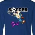 thumbnail image 4 of Inktastic Soccer Girl Goalie Long Sleeve Youth T-Shirt, 4 of 5