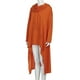 thumbnail image 5 of Gibobby Playera De Algodón Sólido Irregular Tamaño largo Tops Manga Mujer Sudadera Capucha Más Blusa Suéter Blusa de mujer（Anaranjado， XXXL), 5 of 5