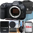 thumbnail image 1 of Canon EOS R5 Appareil Photo Numérique Sans Miroir (Boîtier Seulement) Plein Cadre avec SanDisk 32 Go + Étui + Ensemble d'Accessoires ZeeTech, 1 of 7