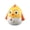 Yellow, variant on Yellow Non Tipping Bell Toy Chick Shaped Educational With Safe Materials And Durable Size For Babies Comforting Sound