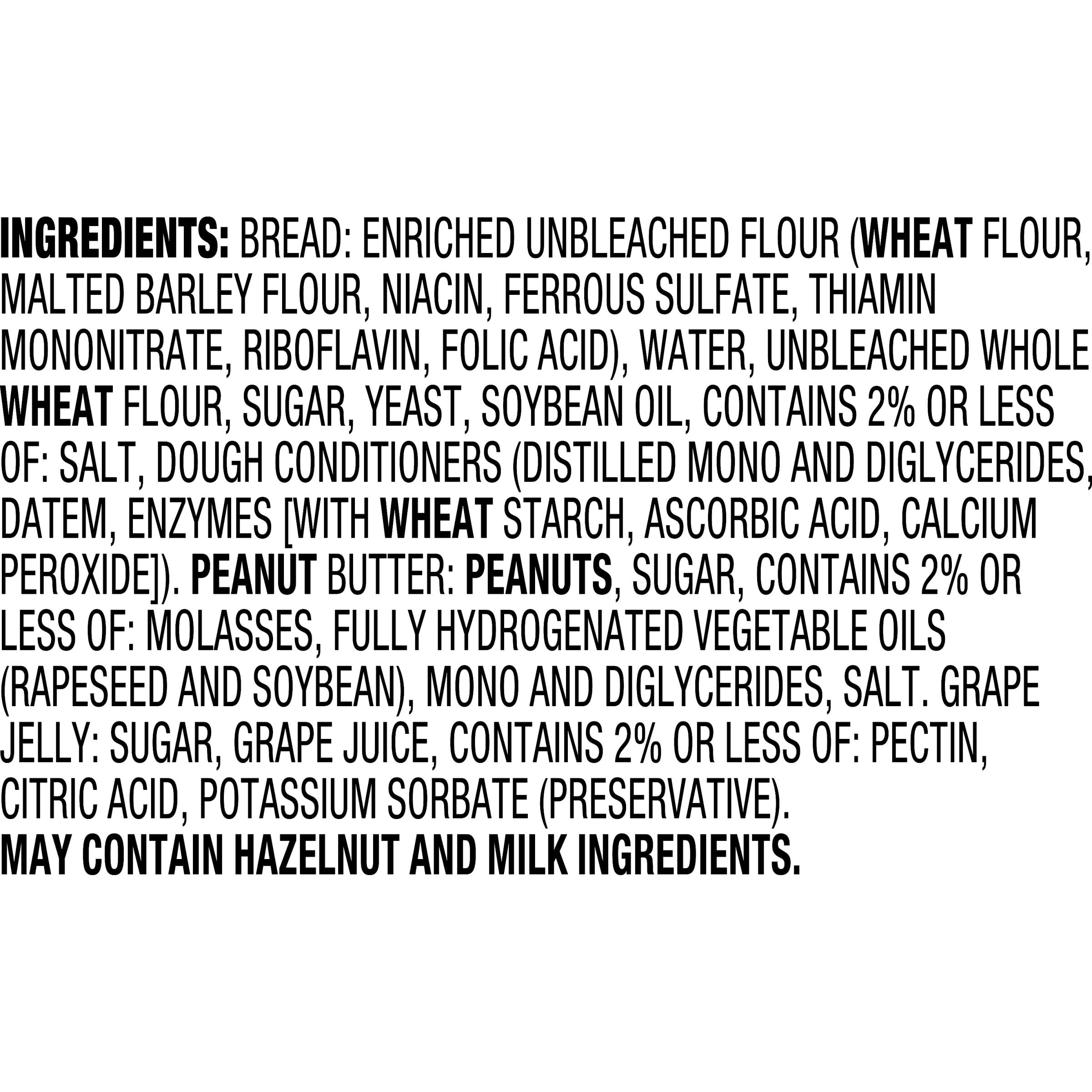 Smucker S Uncrustables Peanut Butter Grape Jelly Sandwich 4