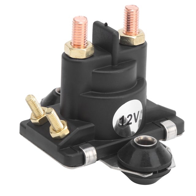 Relé De Arranque, Relé De Solenoide De 12 V Latón ABS Duradero Para 89-818998A1/A2 Para 89-818997A1/A2/7T1 Para 89-850187A1/T1