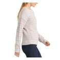 thumbnail image 3 of LUCKY BRAND Womens Light Pink Long Sleeve Crew Neck Blouse S, 3 of 4