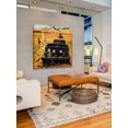 thumbnail image 2 of "Houseboat" Painting Print on Wrapped Canvas, 2 of 6
