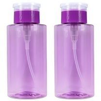 Pana High Quality 10 oz Liquid Pump Dispenser - Purple (2 Bottles)