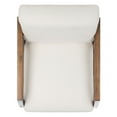 thumbnail image 4 of SAFAVIEH Olyvar Modern Style Wood Arm Accent Chair, White, 4 of 7