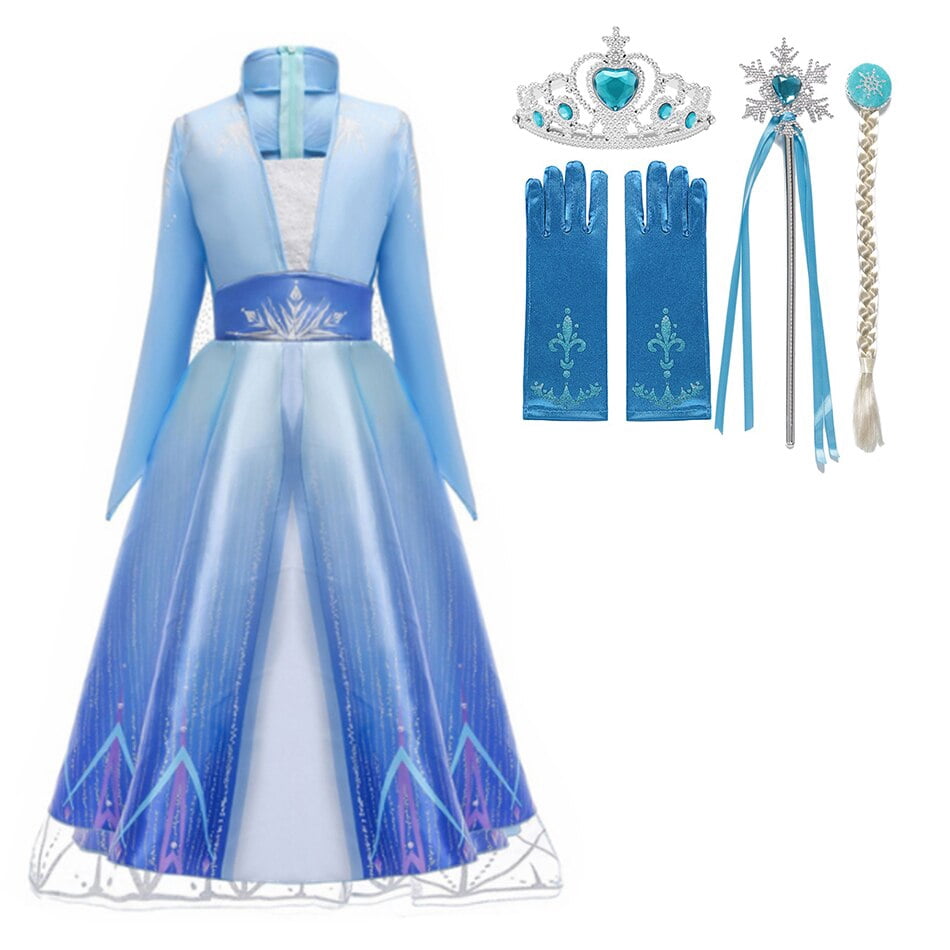 W&O Tienda de princesa Frozen para niñas con botón de sonido mágico, luces LED, corona y varita, campaña con juguetes congelados W&O Tienda de princesa Frozen para niñas con botón de sonido mágico, luces LED, corona y varita, campaña con juguetes congelados