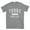 Graphite Heather, variant on Terry Montana Classic Established Men's Cotton T-Shirt