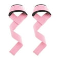 thumbnail image 3 of koolsoo 2 Pcs Sangles de Musculation Sangles de Poids Entraînement de Force Sangles de Poignet de Levage Rose, 3 of 9