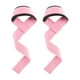 thumbnail image 3 of 1 par de correas de levantamiento de pesas, correas de levantamiento de muñecas para hombres y mujeres, correas de levantamiento de pesas para muñecas Rosa, 3 of 9