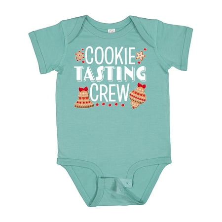

Inktastic Christmas Cookie Tasting Crew with Holiday Cookies Gift Baby Boy or Baby Girl Bodysuit