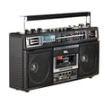 thumbnail image 3 of Radiocasetera QFX Black Bluetooth con Conversión a MP3 y Ecualizador de 3 Bandas Am/Fm, 3 of 7
