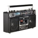 thumbnail image 3 of Radiocasetera QFX Black Bluetooth con Conversión a MP3 y Ecualizador de 3 Bandas Am/Fm, 3 of 7