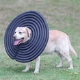 thumbnail image 2 of Dog Cone Collar Anti Lick, Gaqring Waterproof Adjustable Pet Recovery Collar, Soft Microfiber Elizabethan Dog Grooming Cover for Surgery Wound Protection, Dark Blue, 2 of 5