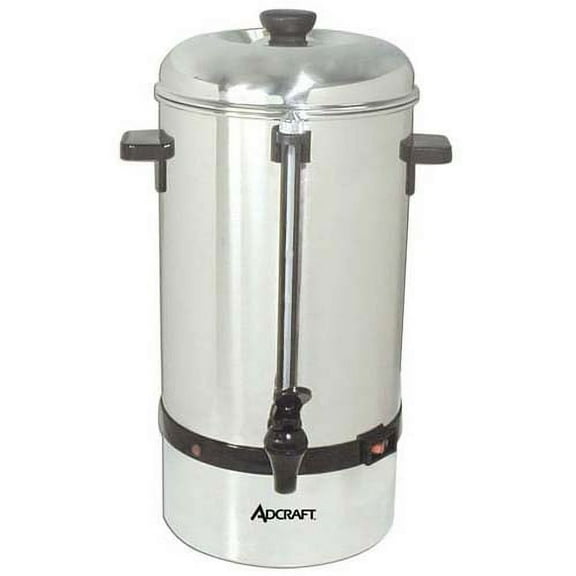Adcraft CP-40 40-Cup Coffee Percolator, 1350-Watts, 120v, NSF