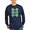 Navy, variant on CafePress - Jamie Madrox Shirt - Long Sleeve Dark T-Shirt