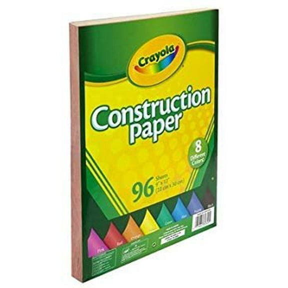 Crayola 99-3000 96Sheet Construct Paper - Quantity 4