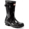 thumbnail image 3 of Hunter Womens Original Short Gloss Rain Boots - Black, 3 of 3