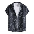 thumbnail image 1 of Cameland Chemise Décontractée à Manches Courtes Style Hawaïen pour Hommes, 1 of 9