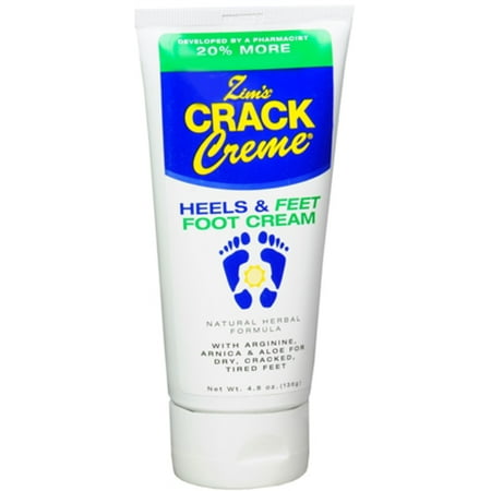 Zim's Crack Creme Heels and Feet 4 oz (Pack of 2)