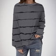 thumbnail image 2 of WRKEKC Chandail en Molleton Mode Tendance pour Femmes, Chandail à Manches Longues Col Rond avec Motifs Uniques pour Style Décontracté Mode Urbaine Gris Foncé S, 2 of 5