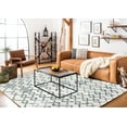 thumbnail image 3 of SAFAVIEH Casablanca Bronagh Geometric Area Rug, Ivory/Grey, 8' x 10', 3 of 9