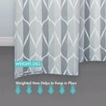thumbnail image 4 of Grey Fabric Shower Curtain, Waterproof Design and Polyester, Quick-Drying, Weighted Hem, Shower Curtains Set for Bathroom W 72 x H 72, Machine Washable with 12 Hooks, 4 of 6