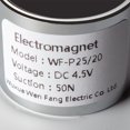 thumbnail image 2 of Imán de elevación eléctrico electromagneto solenoide 4.5V CC 50N 0.10LB, 2 of 5