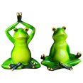 thumbnail image 1 of 2Pcs Simulation Frog Sculpture Garden Sculpture Decorative Frog Outdoor Frog Decoration, 1 of 5
