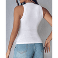 thumbnail image 4 of Camisetas Sin Mangas con Sujetador Incorporado, Camisetas Deportivas Sin Mangas para Mujer, Camisetas Sin Mangas Acanaladas para Hacer Ejercicio, Camisetas para Correr XXL, 4 of 9