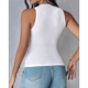 thumbnail image 4 of Camisetas Sin Mangas con Sujetador Incorporado, Camisetas Deportivas Sin Mangas para Mujer, Camisetas Sin Mangas Acanaladas para Hacer Ejercicio, Camisetas para Correr XXL, 4 of 9