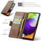 thumbnail image 3 of CaseMe Funda de Cuero para Samsung Galaxy A52 5G con Bloqueo RFID, para Samsung Galaxy A52 5G Funda para Mujer y Hombre, Tarjetero con Cierre Magnético, Funda Tipo Folio para Samsung Galaxy A52 5G, 3 of 11