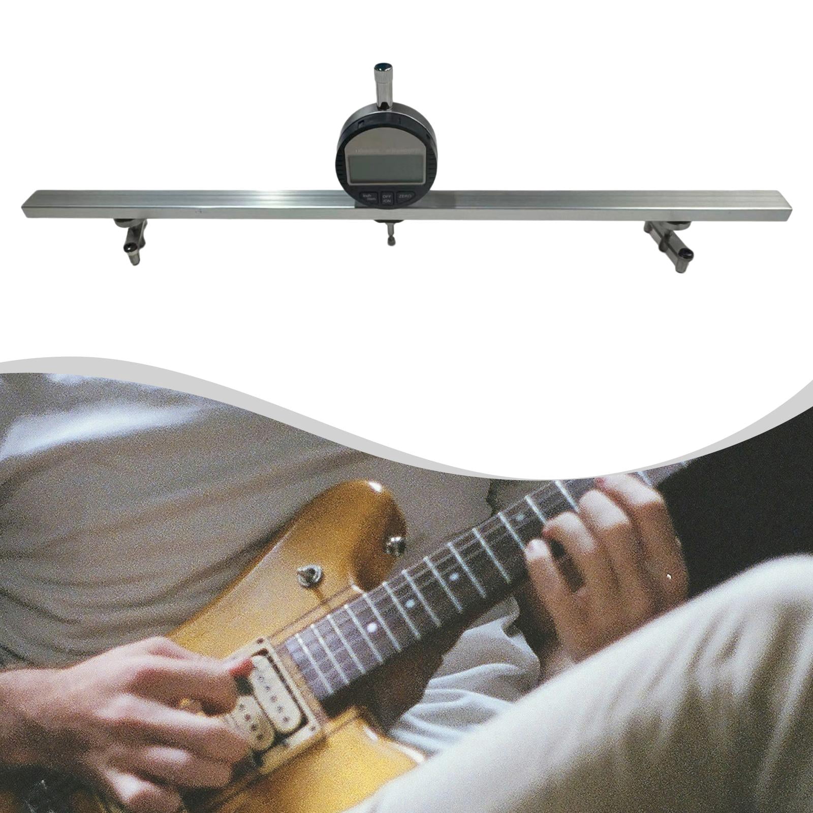 LeeQinersw Neck Relief Gauge Accessories Truss Rod for Acoustic Electric Basses Guitars