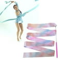 thumbnail image 4 of 2Pcs Gymnastics Ribbons with Wand Strong Sparkling Soft Smooth Long Ribbon Training 2/4m Artistic Dancing Twirling Stick Streamers Children Toy, 4 of 7