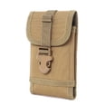 thumbnail image 2 of Bolso de teléfono móvil militar casual nylon impermeable bolso de teléfono móvil multifuncional deportes al aire libre caqui, 2 of 10