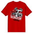 thumbnail image 7 of Dungeons & Dragons Dungeon Monsters Owlbear Crew Neck Short Sleeve Red Men's T-shirt-XL, 7 of 7
