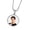 Silver-L, variant on YIEMEEN Custom Photo Necklace Made from Copper Material for Cherished Keepsakes
