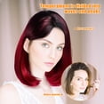 thumbnail image 4 of Peluca sintética lacia Bob: Peluca de moda para mujer para uso diario, cosplay, fiestas y disfraces. Cabello sintético elegante para uso diario., 4 of 6