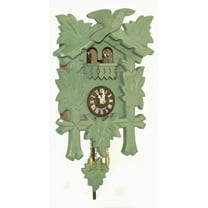 Kuckulino Black Forest Clock with quartz movement and cuckoo chime, turning dancers
